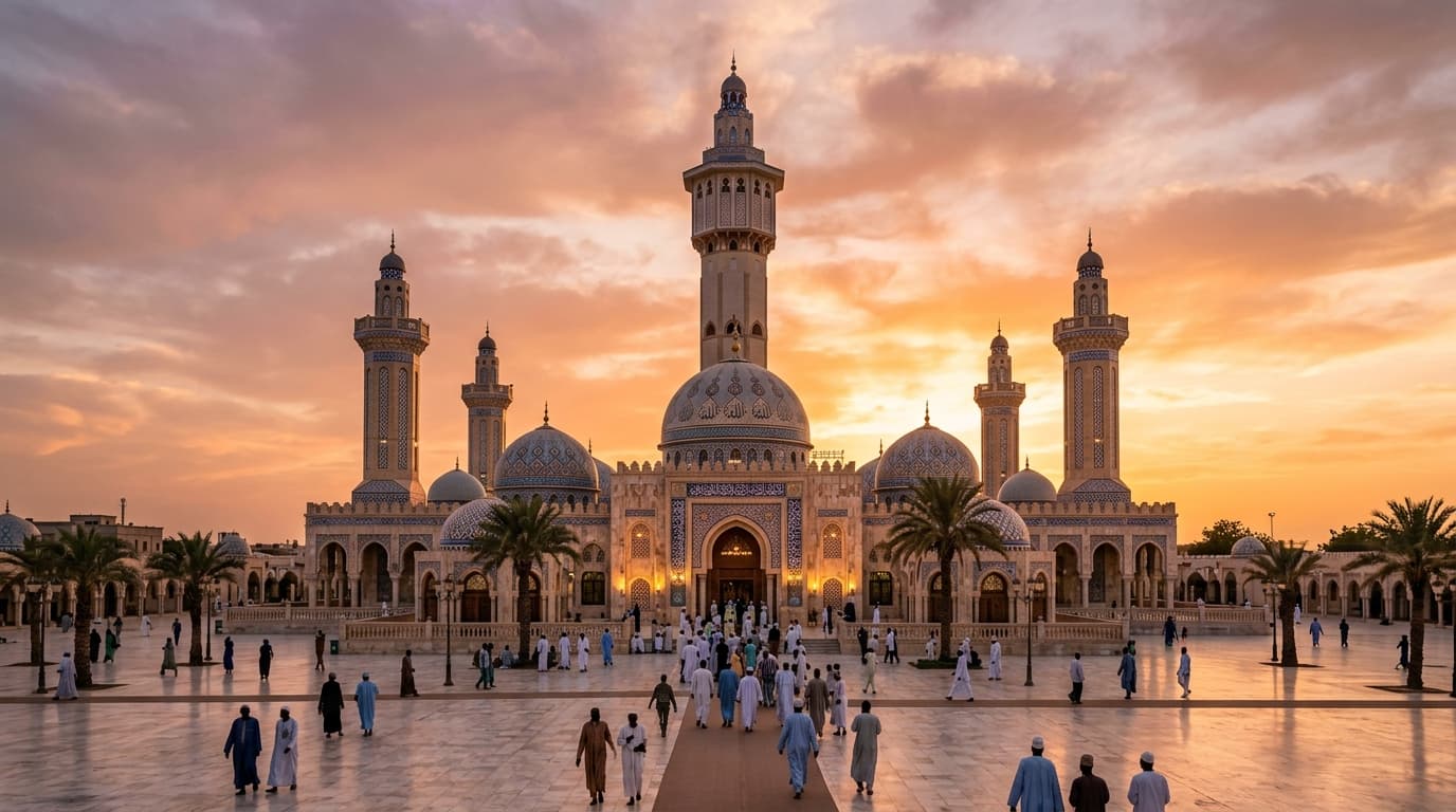 Fond Mosquée de Touba